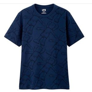 KAWS x Uniqlo All Over Holiday T-shirt SS19